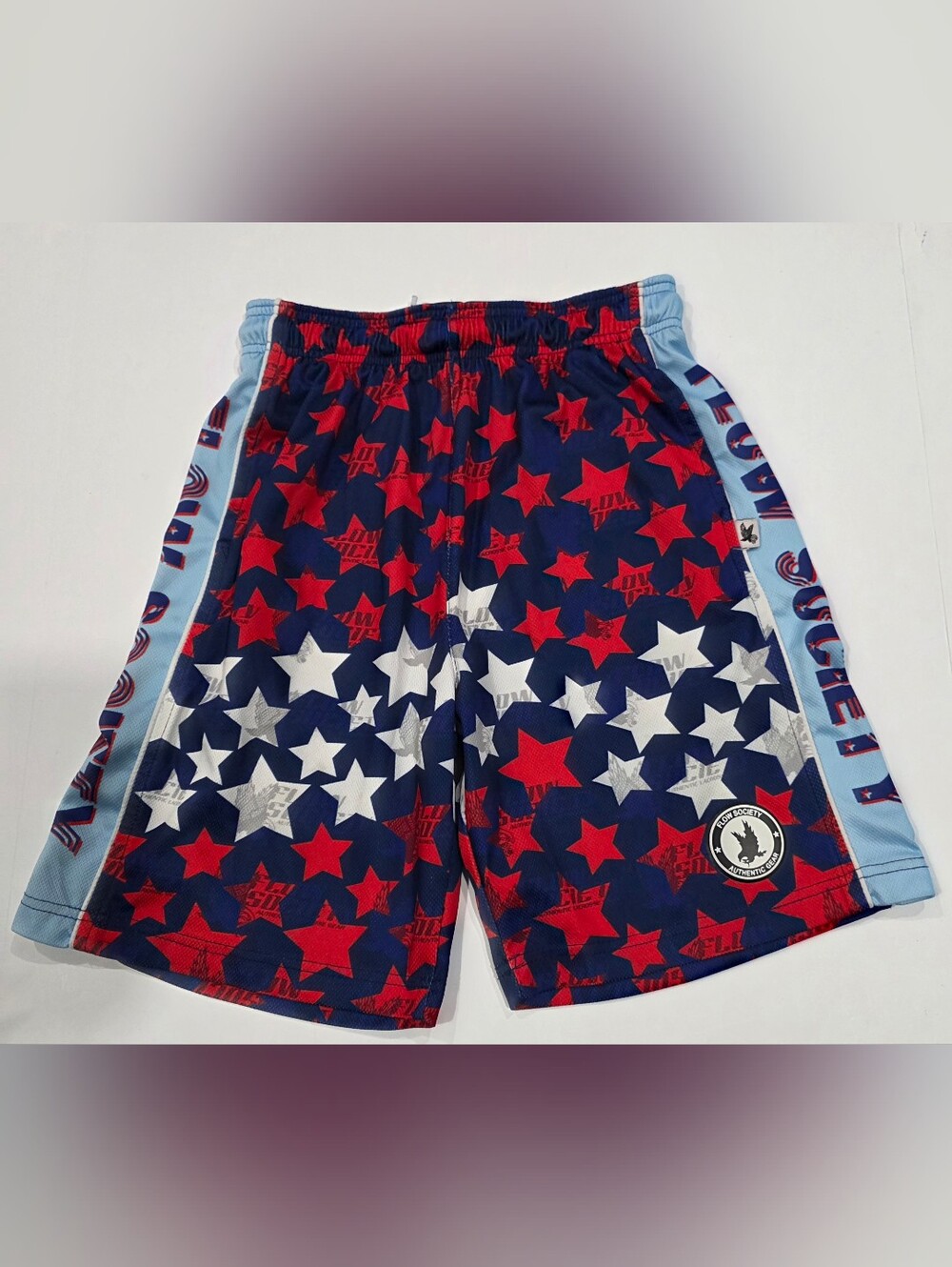 Flow Society Kids Star-Print Athletic Shorts - Size Youth Large